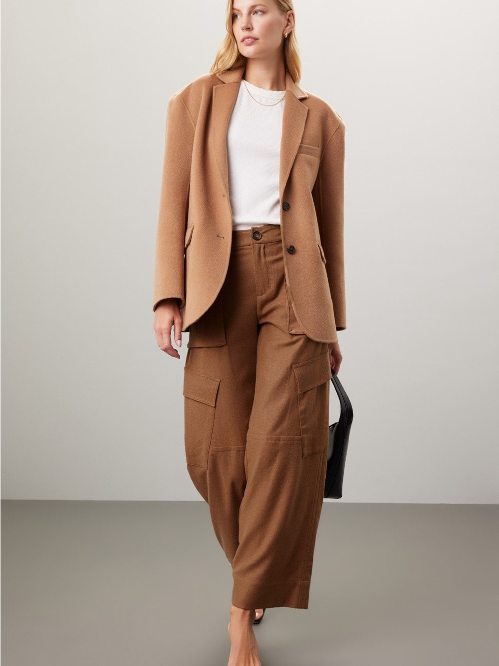 Vince Wide-Leg Raver Pants Brown Size 10 Women’s